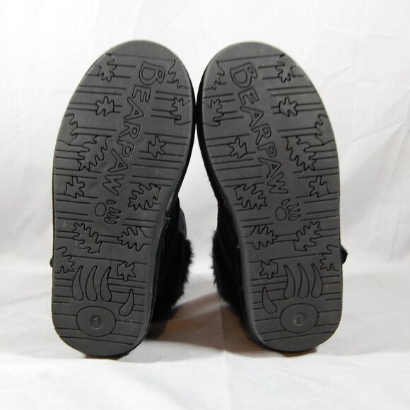 Bearpaw Koko Suede Boots w/ Buckle Size 1 Youth - Picture 8 of 9